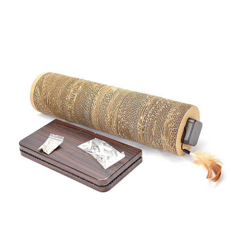 Cat Scratcher Post with Thick Solid Wood Base for Adult Cats Indoor Cat tower