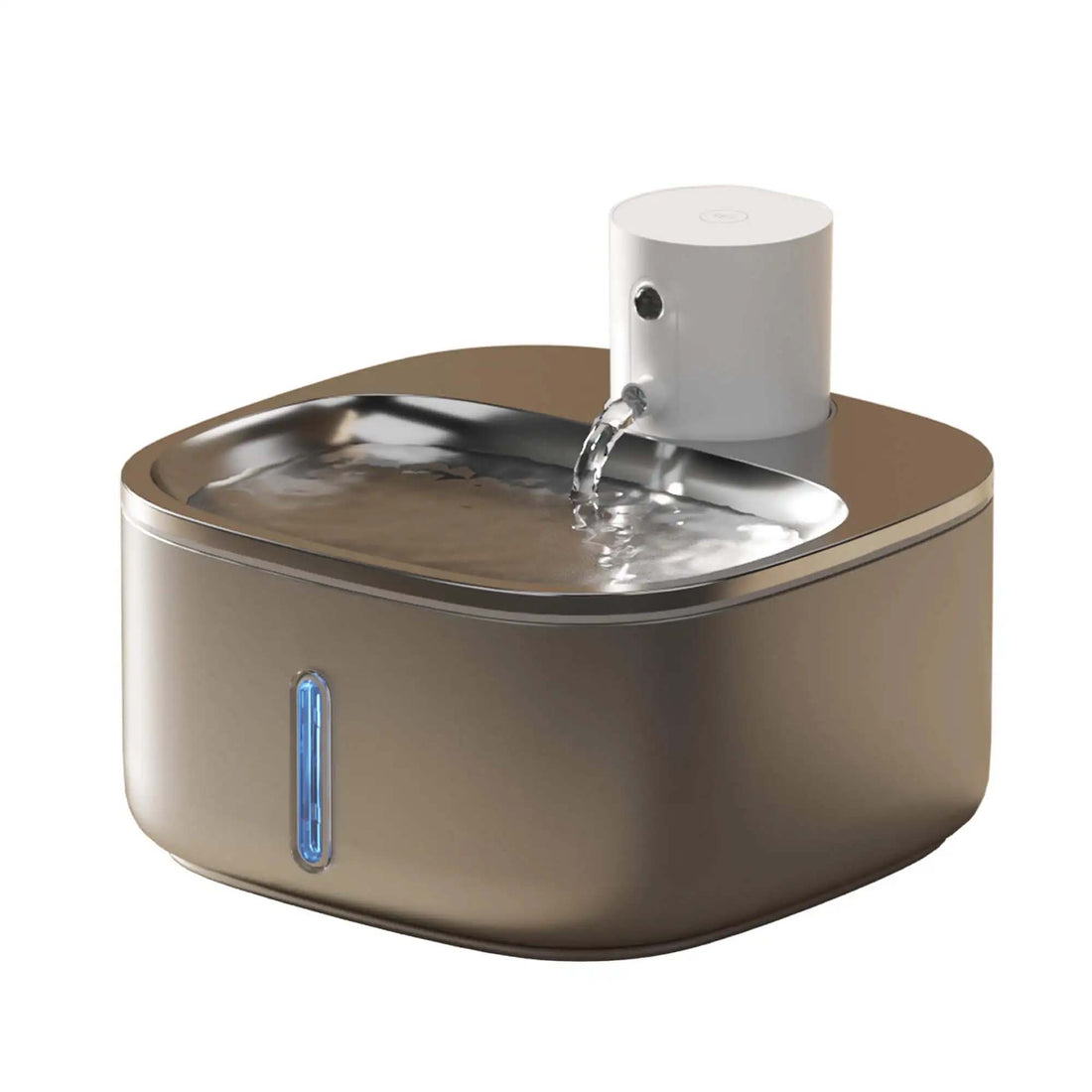 3.2L Stainless Steel Battery Operated Automatic Pet Cat Drinking Water Fountain