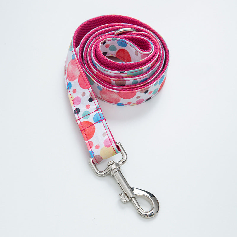 Cute Color Print Pet Leash