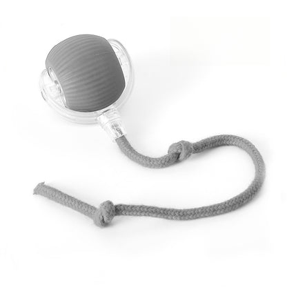 Interactive Cat Toys Ball Automatic Rolling Ball with Tail USB Rechargeable