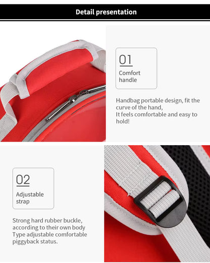 Transparent Pet Backpack for Travel and Outdoor Cat Backpack Carriers