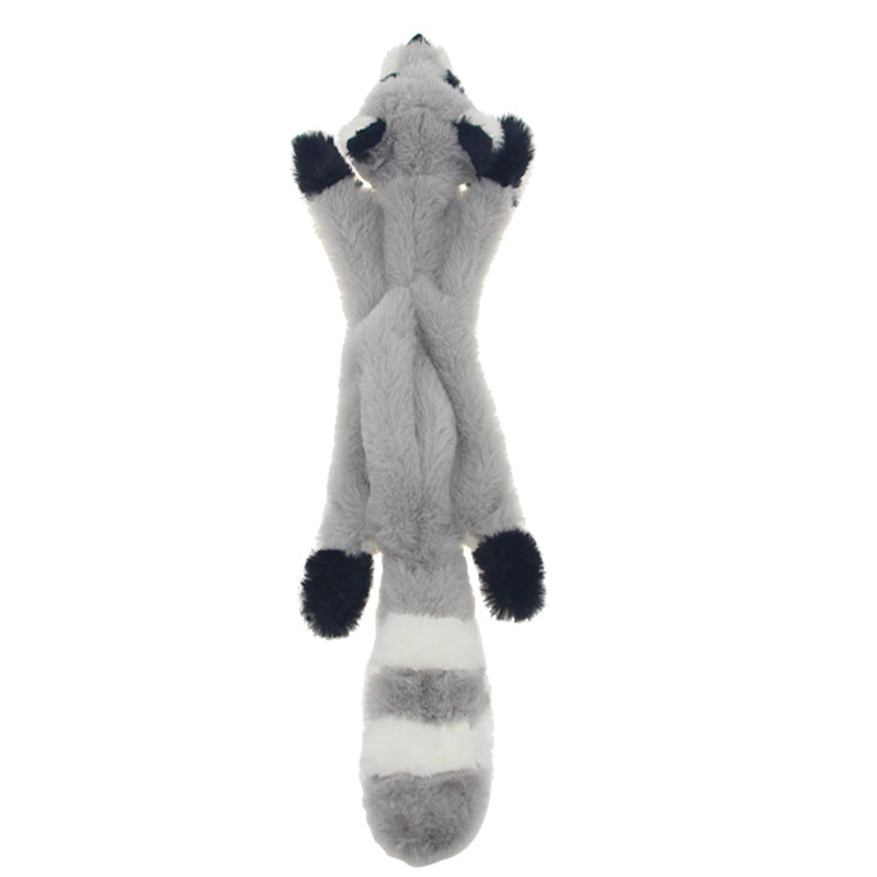 Juguetes de peluche para perros con sonido chirriante y sin relleno