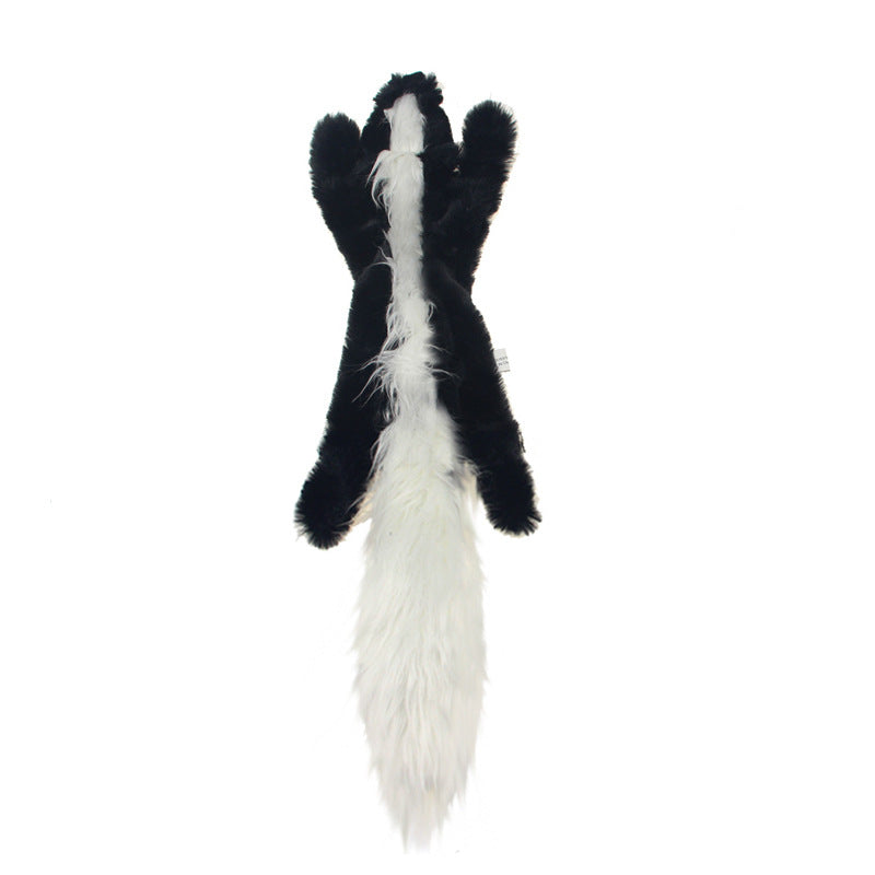 Juguetes de peluche para perros con sonido chirriante y sin relleno