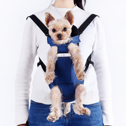 Breathable Mesh Adjustable Front Cat Dog Carrier Backpack Travel Pet Bag