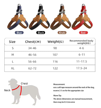 Y Shape  Reflective Strip Breathable Padded Outdoor Dog Harness