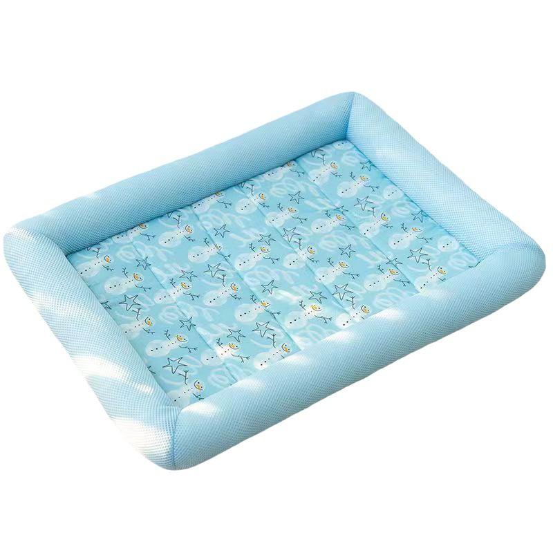 Cooling Non-Slip Dog Bed Waterproof Bolster Cat Beds