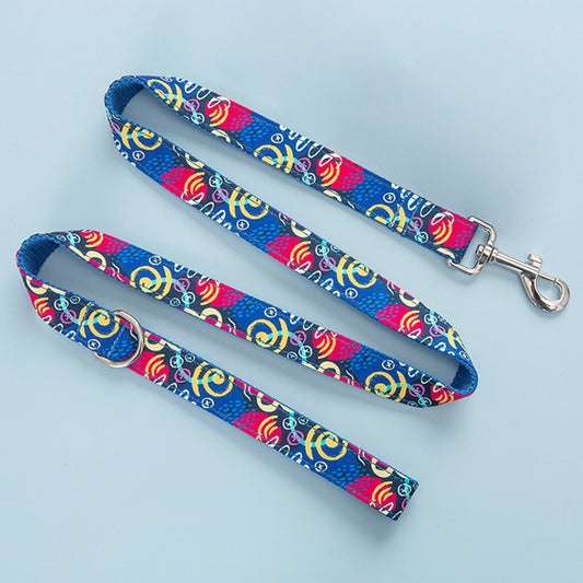 Cute Color Print Pet Leash
