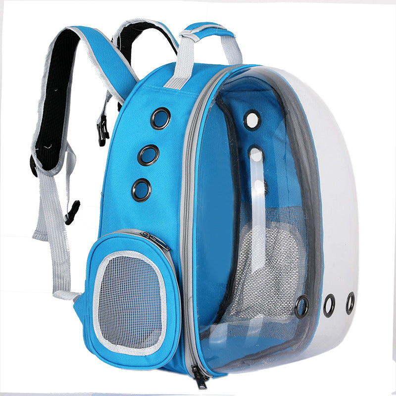 Transparent Pet Backpack for Travel and Outdoor Cat Backpack Carriers