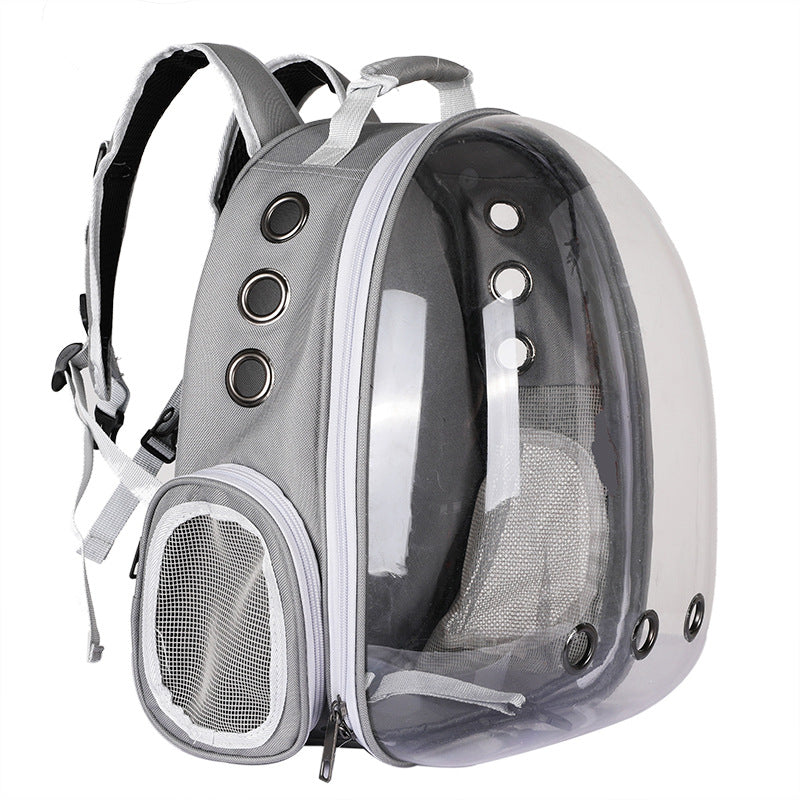 Transparent Pet Backpack for Travel and Outdoor Cat Backpack Carriers