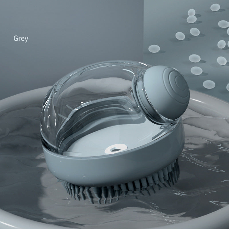Pet Bathing Tool Brushes Massage Shampoo Silicone Shower Brush Portable Cleaning