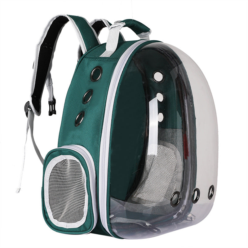 Transparent Pet Backpack for Travel and Outdoor Cat Backpack Carriers