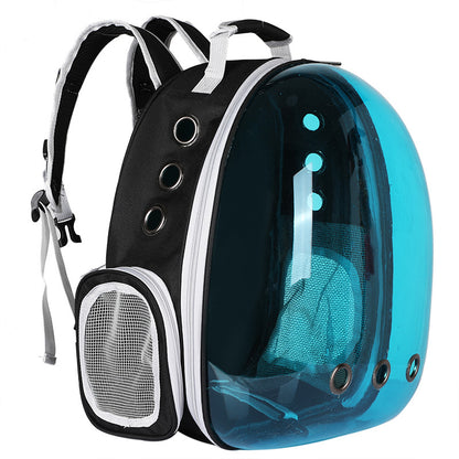 Transparent Pet Backpack for Travel and Outdoor Cat Backpack Carriers