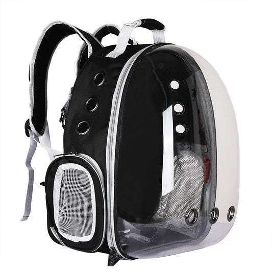 Transparent Pet Backpack for Travel and Outdoor Cat Backpack Carriers