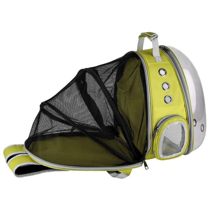 Cat Backpack Bubble Expandable Foldable Breathable Pet Carrier