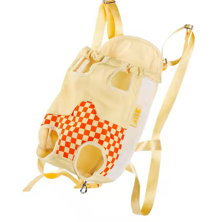 Haustier-Tragerucksack, verstellbarer Haustier-Front-Katzen-Hunde-Tragerucksack, Reisetasche für Reisen, Wandern, Camping für kleine und mittelgroße Hunde, Katzen und Kaninchen 
