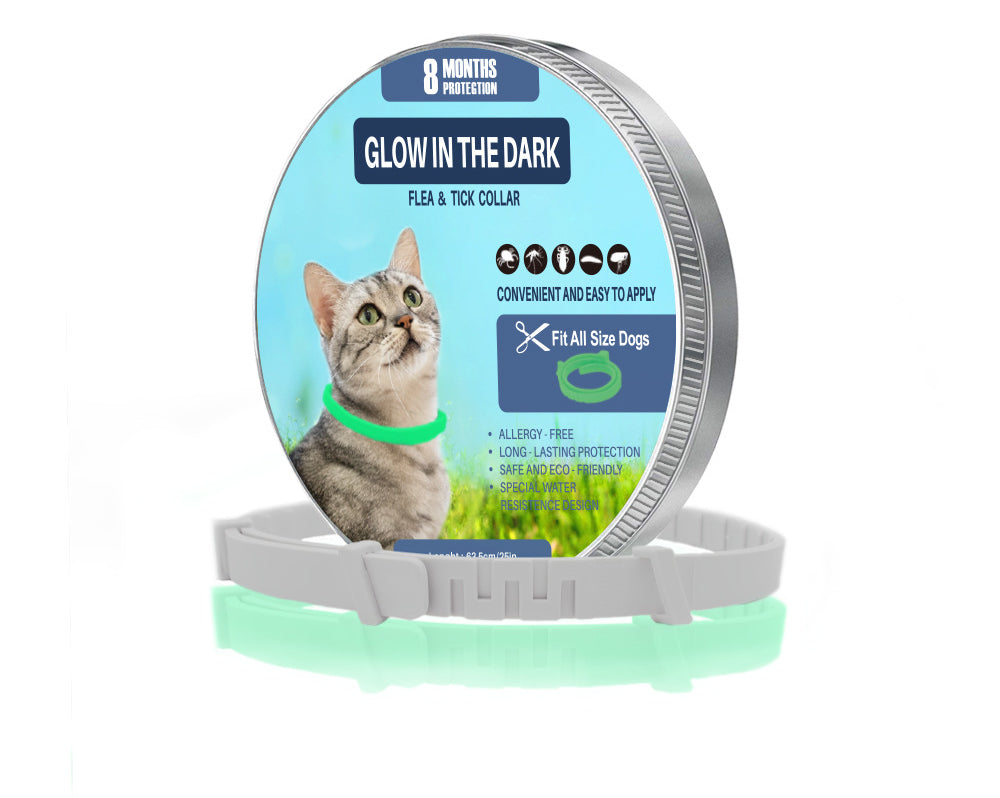 Adjustable Pet Flea & Tick Collar - 8-Month Flea and Tick Collar
