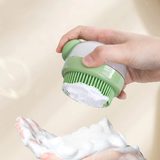 Pet Bathing Tool Brushes Massage Shampoo Silicone Shower Brush Portable Cleaning