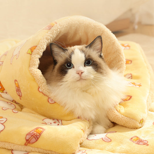 1 Pack 3 Blankets Super Soft Cute Pet Blanket Flannel Throw for Dog Puppy Cat