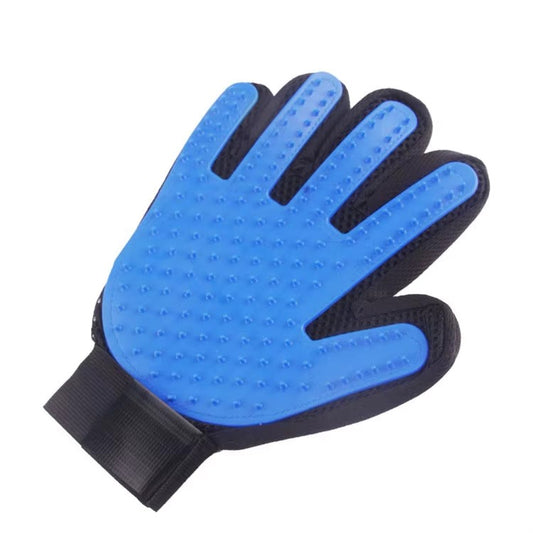 Pet Grooming Glove Gentle Deshedding Brush Glove - 1 Pair