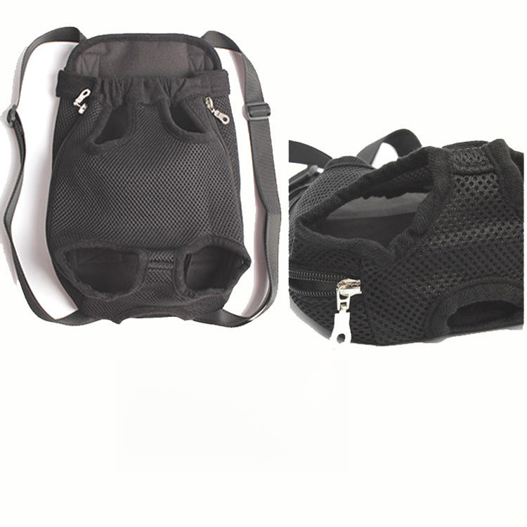 Breathable Mesh Adjustable Front Cat Dog Carrier Backpack Travel Pet Bag