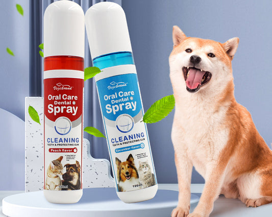Pet Oral Care Dental Spray 100ml for Dogs and Cats