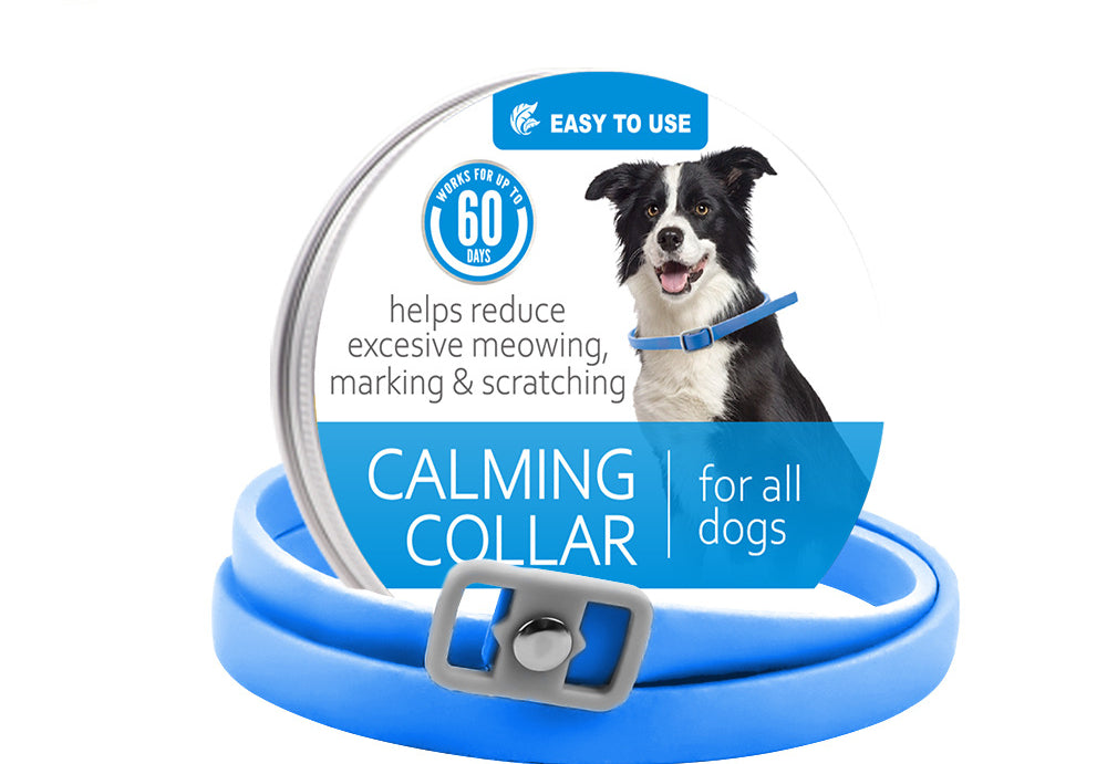 Collar calmante para mascotas, ajustable, antiestrés, con feromonas para gatos 