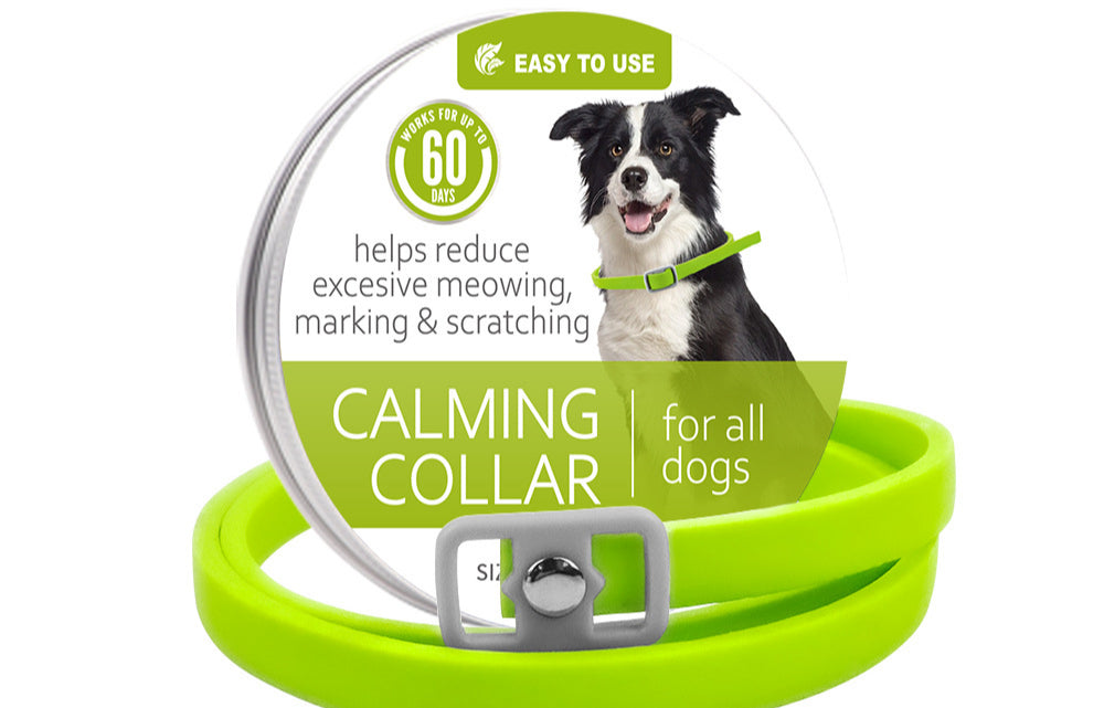 Collar calmante para mascotas, ajustable, antiestrés, con feromonas para gatos 