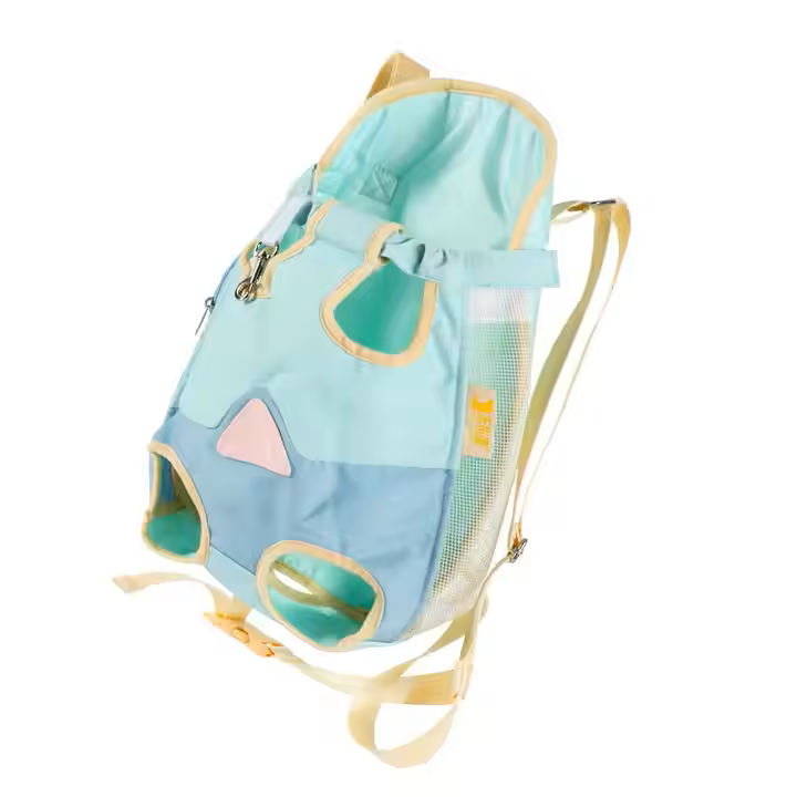 Haustier-Tragerucksack, verstellbarer Haustier-Front-Katzen-Hunde-Tragerucksack, Reisetasche für Reisen, Wandern, Camping für kleine und mittelgroße Hunde, Katzen und Kaninchen 
