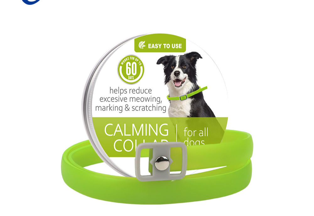 Collar calmante para mascotas, ajustable, antiestrés, con feromonas para gatos 