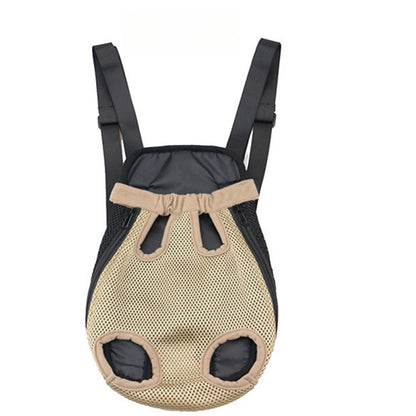 Breathable Mesh Adjustable Front Cat Dog Carrier Backpack Travel Pet Bag