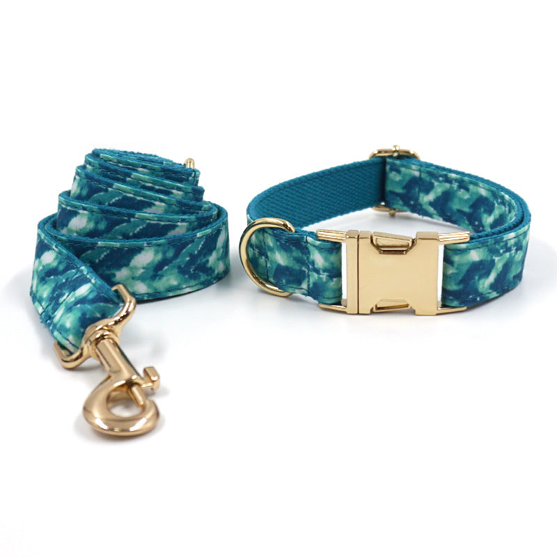 Print Personalized Pet Collars - Custom Dog Collar with Leash Set