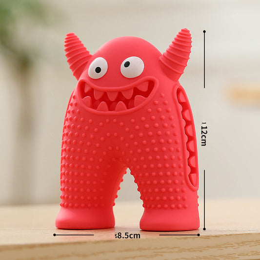 Teething Animal Teething Custom Soft Silicone Pet Dog Toys for Pet