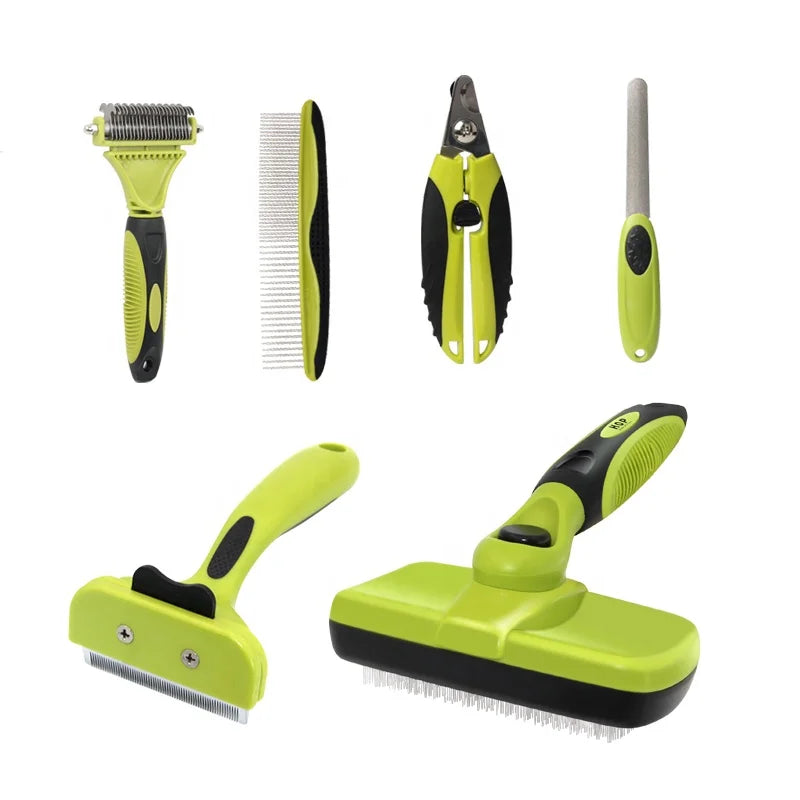 6 in 1 Professional Cat Pet Grooming Products Tool Set Dog Grooming Kit