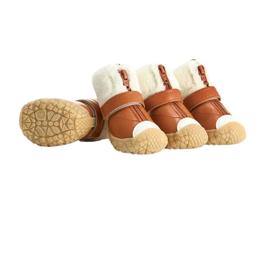 Waterproof Warm Dog Boots Winter Outdoor For Paw Protect