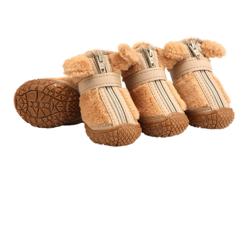 Waterproof Warm Dog Boots Winter Outdoor For Paw Protect