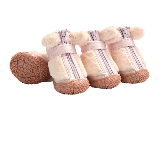 Waterproof Warm Dog Boots Winter Outdoor For Paw Protect