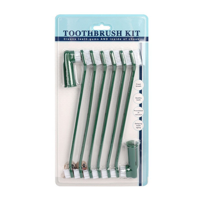 4Pcs Finger Pet Toothbrush Easy Teeth Cleaning and Dental Care