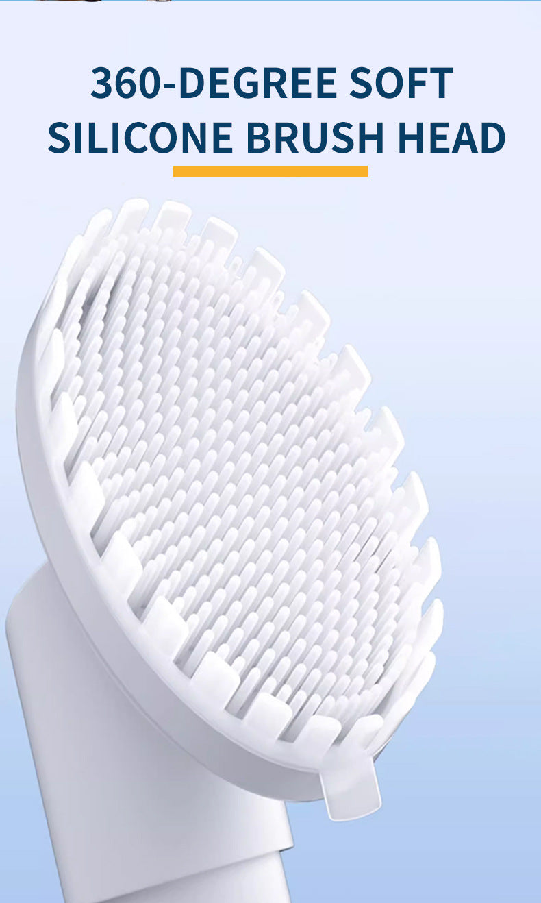 Pet  Paw Cleaner No-Rinse Foaming Cleanser with Removable Soft Silicone Brush