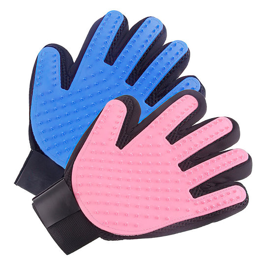 Pet Massage Cleaning Grooming Glove Deshedding Dog Brush Pet Glove for Hair Removal