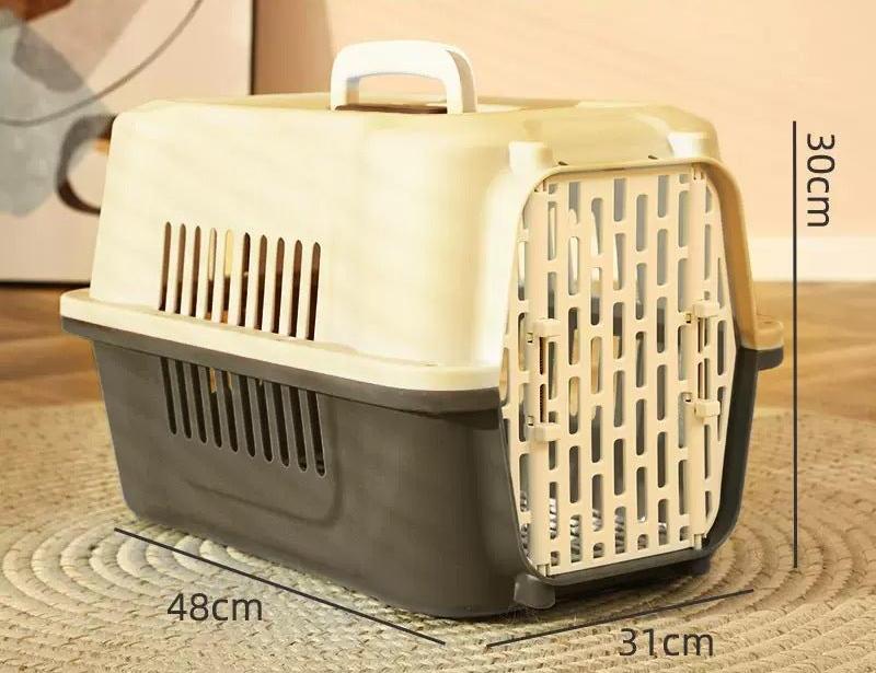 Cat air box out portable cat cage cat bag pet space box dog check box car dog cage box