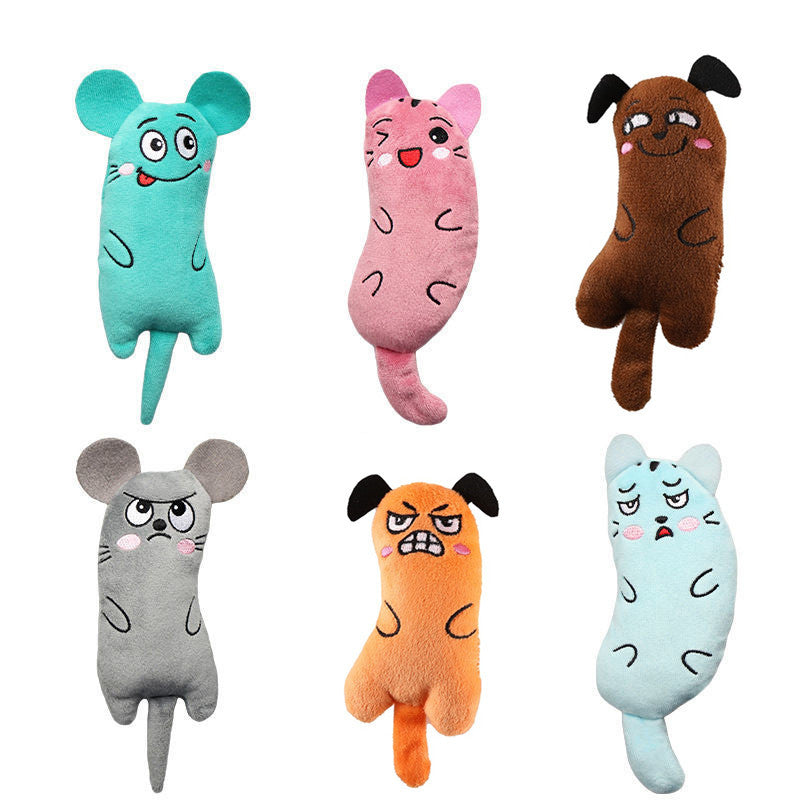 6Pcs Catnip Toy Bite Resistant Chew Toys for Cat