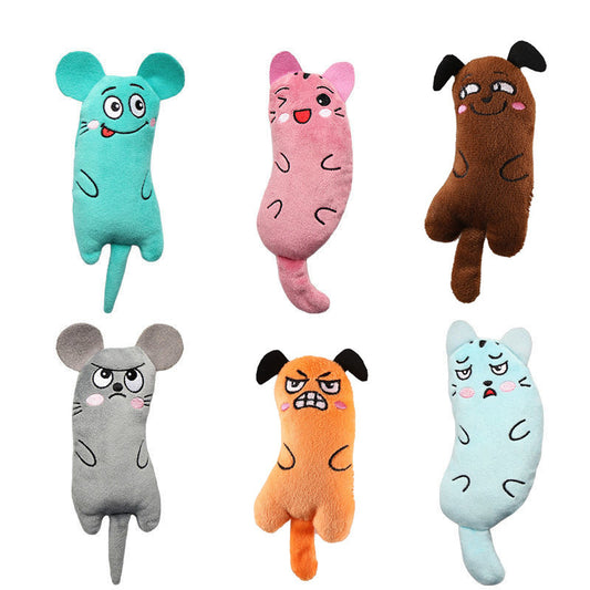 6Pcs Catnip Toy Bite Resistant Chew Toys for Cat