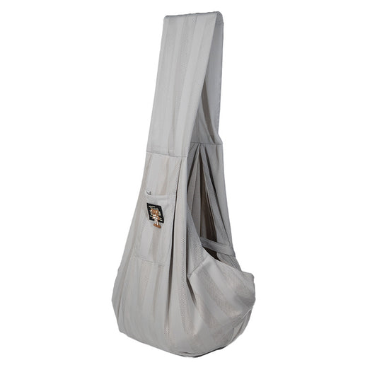 Ice Silk  Dog Sling Carrier Cool Breathable Cat Bag for Outdoor