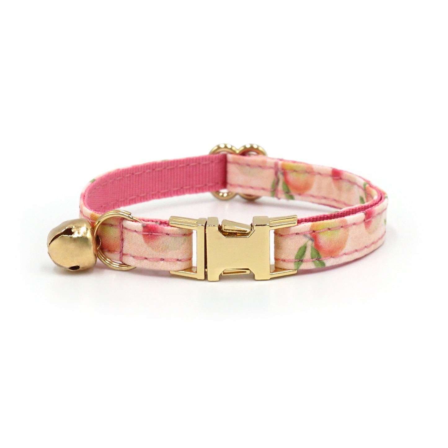 Fruits Style Adjustable Personalized Cat Collar Leash With Removable Bell & Bowtie