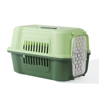 Cat air box out portable cat cage cat bag pet space box dog check box car dog cage box