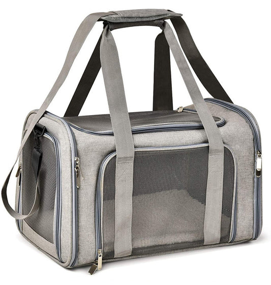 Airline Approved Soft Collapsible Waterproof Travel Dog Carrier Pet Hand Bag