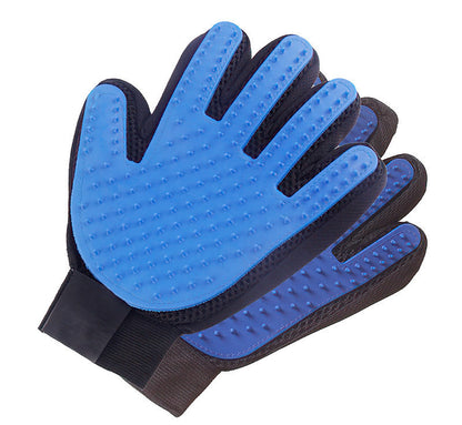Pet Grooming Glove Gentle Deshedding Brush Glove - 1 Pair