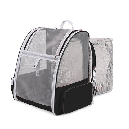 Expandable Pet Carrier Breathable Collapsible Soft Cat Travel Bag