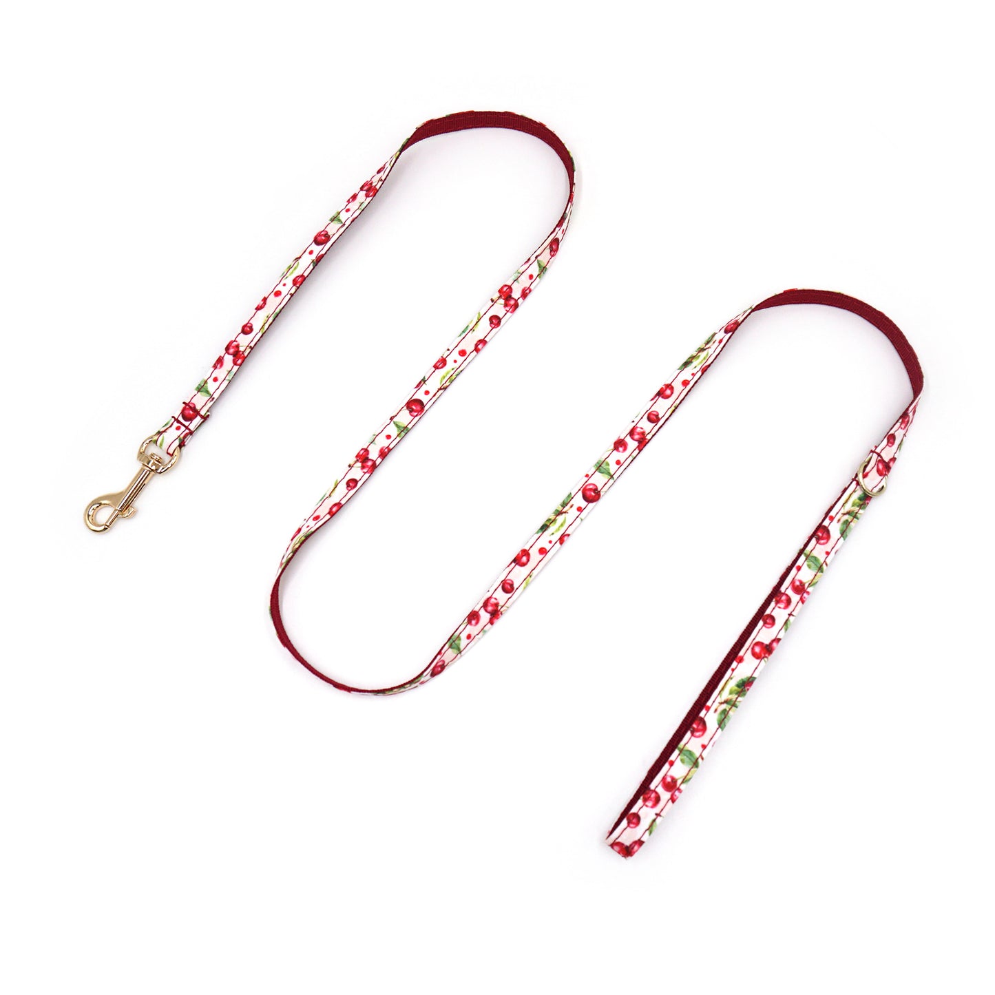 Fruits Style Adjustable Personalized Cat Collar Leash With Removable Bell & Bowtie