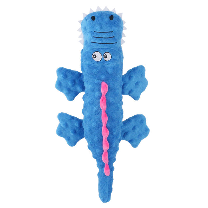 Stuffed Crocodile Plush Squeaker Dog Toy